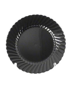 WN-CW6180BK PLATE PLAS 6" BLK CLASSIC CLASSICWARE 10/18CT