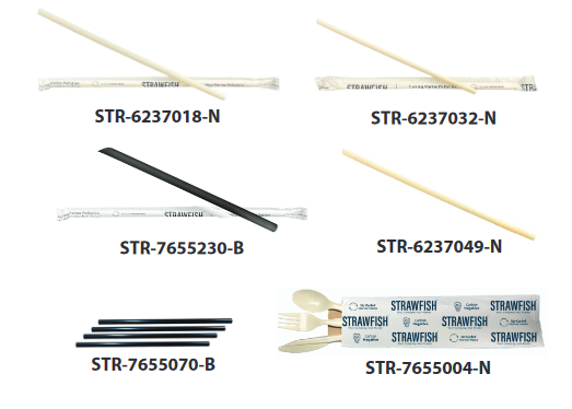 StrawFish Straw Solutions | Certified Biodegradable Straws – No Greenwashing